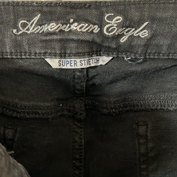 American Eagle Black Skinny Jeans - Picture 4 of 5